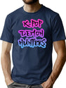 K-Pop Demon Hunters (7) T-Shirt for Men & Women, T-Shirts Graphic Tee - Navy