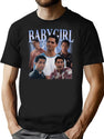 Kai Holman Babygirl Vintage Bootleg Shirt Bootleg Graphic T-Shirt - Black