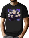 Kaname Date Vintage 90S Bootleg Shirt Bootleg Graphic T-Shirt - Black