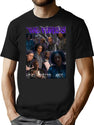 Kaos Furies Bootleg Rap Classic Bootleg Graphic T-Shirt - Black