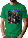 Kaos Furies Bootleg Rap Classic Bootleg Graphic T-Shirt - Green