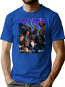 Kaos Furies Bootleg Rap Classic Bootleg Graphic T-Shirt - Blue
