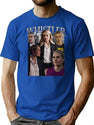 Kate Whistler Vintage Bootleg Shirt Bootleg Graphic T-Shirt - Blue