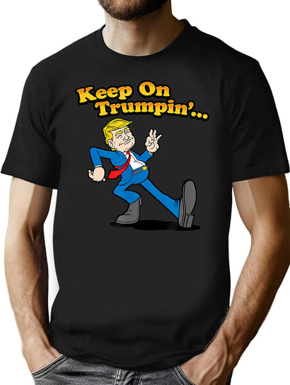Keep On In39 Funny Vintage 2024 Gift T-Shirt T-Shirt for Men & Women, T-Shirts Graphic Tee - Black