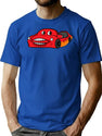 Kerchoo Bootleg Graphic T-Shirt - Blue