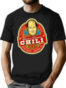 Kevin Malone Chili Label T-Shirt for Men & Women, T-Shirts Graphic Tee - Black