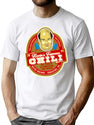 Kevin Malone Chili Label T-Shirt for Men & Women, T-Shirts Graphic Tee - White