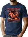 Khamzat Chimaev Bootleg Bootleg Graphic T-Shirt - Navy