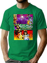 Ki-Chan Demon Hunter Comic Pop T-Shirt for Men & Women, T-Shirts Graphic Tee - Green