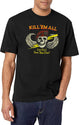 Kill Em All Let God Sort Em Out Black T-Shirt - White