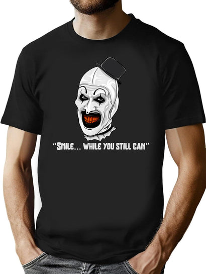 Killer Clown T-Shirt for Men & Women, T-Shirts Graphic Tee - Black