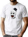 Killer Clown T-Shirt for Men & Women, T-Shirts Graphic Tee - White