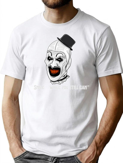 Killer Clown T-Shirt for Men & Women, T-Shirts Graphic Tee - Black