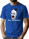 Killer Clown T-Shirt for Men & Women, T-Shirts Graphic Tee - Blue