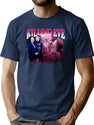 Killing Eve - Retro 90'S Bootleg Style Bootleg Graphic T-Shirt - Navy