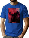 Kim Dracula Bootleg Graphic T-Shirt - Blue