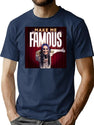 Kim Draculas Smile Bootleg Graphic T-Shirt - Navy