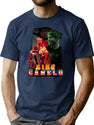 King Canelo Bootleg Bootleg Graphic T-Shirt - Navy