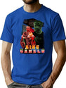 King Canelo Bootleg Bootleg Graphic T-Shirt - Blue