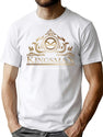 Kingsman Emblem T-Shirt for Men & Women, T-Shirts Graphic Tee - White
