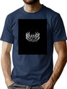 Kiriaka-Bootleg-Logo Bootleg Graphic T-Shirt - Navy