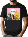 Kiss 404 Error Page Not Found T-Shirt for Men & Women, T-Shirts Graphic Tee - Black