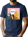 Kiss 404 Error Page Not Found T-Shirt for Men & Women, T-Shirts Graphic Tee - Navy