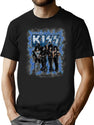 Kiss (Electrifying Design) Bootleg Graphic T-Shirt - Black