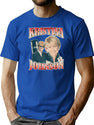 Kj Bootleg Vintage Bootleg Graphic T-Shirt - Blue