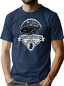 Knight Industries Kitt Since 1982 Worn Dks T-Shirt for Men & Women, T-Shirts Graphic Tee - Navy