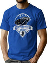 Knight Industries Kitt Since 1982 Worn Dks T-Shirt for Men & Women, T-Shirts Graphic Tee - Blue