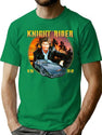 Knight Industries Kitt Worn T-Shirt for Men & Women, T-Shirts Graphic Tee - Green