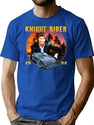 Knight Industries Kitt Worn T-Shirt for Men & Women, T-Shirts Graphic Tee - Blue