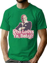 Kojak T-Shirt for Men & Women, T-Shirts Graphic Tee - Green