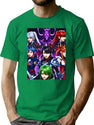 Kpop Demon Hunters Full Cast Fanart T-Shirt for Men & Women, T-Shirts Graphic Tee - Green