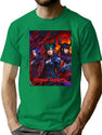 Kpop Demon Hunters Girls And Monster T-Shirt for Men & Women, T-Shirts Graphic Tee - Green