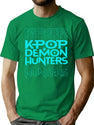 Kpop Demon Hunters Sticker (2) T-Shirt for Men & Women, T-Shirts Graphic Tee - Green