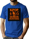 Kpop Demon Hunters (13) T-Shirt for Men & Women, T-Shirts Graphic Tee - Blue