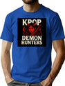 Kpop Demon Hunters (14) T-Shirt for Men & Women, T-Shirts Graphic Tee - Blue