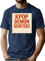 Kpop Demon Hunters (15) T-Shirt for Men & Women, T-Shirts Graphic Tee - Navy