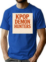 Kpop Demon Hunters (15) T-Shirt for Men & Women, T-Shirts Graphic Tee - Blue