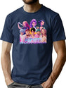 Kpop Demon Hunters (7) T-Shirt for Men & Women, T-Shirts Graphic Tee - Navy