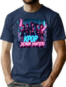 Kpop Demon Huntersk-Pop Demon Hunters Supernatural Idol Warriors Art Print - Unique K-Pop (2) T-Shirt for Men & Women, T-Shirts Graphic Tee - Navy