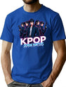 Kpop Demon Huntersk-Pop Demon Hunters Supernatural Idol Warriors Art Print T-Shirt for Men & Women, T-Shirts Graphic Tee - Blue