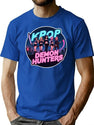 Kpop Demon Huntersk-Pop Demon Hunters Supernatural (2) T-Shirt for Men & Women, T-Shirts Graphic Tee - Blue