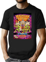 Krang Pizza Bootleg Graphic T-Shirt - Black