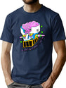 Krangziger Bootleg Graphic T-Shirt - Navy