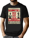 Kumite Fight Poster T-Shirt for Men & Women, T-Shirts Graphic Tee - Black