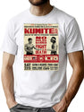 Kumite Fight Poster T-Shirt for Men & Women, T-Shirts Graphic Tee - White