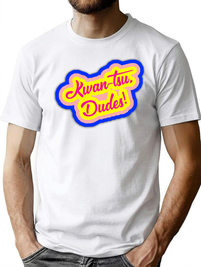 Kwan-Tsu Dudes Surf Ninjas Movie Quote Choose Your Own Background T-Shirt for Men & Women, T-Shirts Graphic Tee - Black